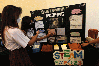 STEAM Expo 2023 di Sampoerna Academy, Jakarta, Jumat (3/3/2023).