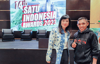 Kick Off 14th SATU Indonesia Awards 2023 di Jakarta, Senin (6/3/2023).