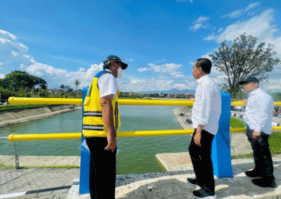 Presiden Joko Widodo meresmikan sejumlah proyek infrastruktur yang ada di Provinsi Jawa Barat, Minggu (5/3/2023).