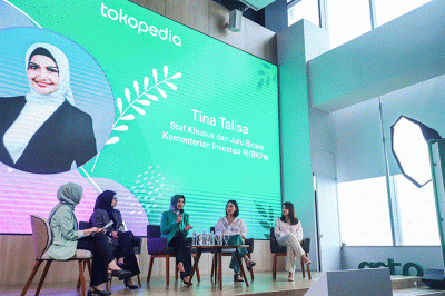 Dalam rangka menyambut Hari Perempuan Sedunia pada 8 Maret 2023, Tokopedia bersama pemerintah terus membantu pegiat UMKM.