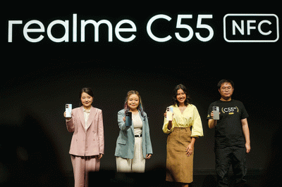 Smartphone realme C55 NFC ini dilengkapi sejumlah fitur Champion di segmennya seperti 64MP Champion Camera dan 256GB Champion Memory.