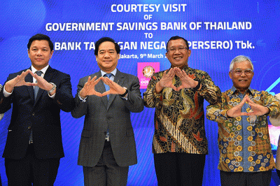Bank BTN menerima kunjungan Government Savings Bank yang merupakan bank asal Thailand.