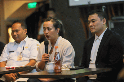 Konferensi pers Java Jazz Festival 2023 di Hard Rock Cafe, Jakarta, Rabu (8/3/2023).