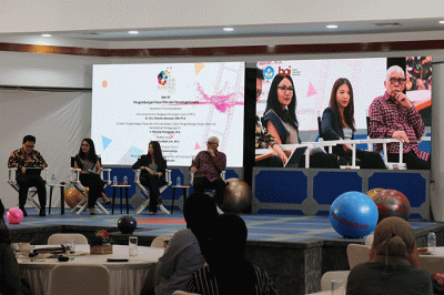 Konferensi Perfilman Nasional di Gedung Badan Perfilman Indonesia, Jakarta, Rabu (8/3/2023).