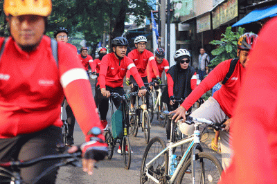 Kegiatan ini sebagai tanggung jawab departemen Corporate Social Responsibility atau yang biasa disebut dengan CSR PT Pamapersada Nusantara terhadap konsumen.
