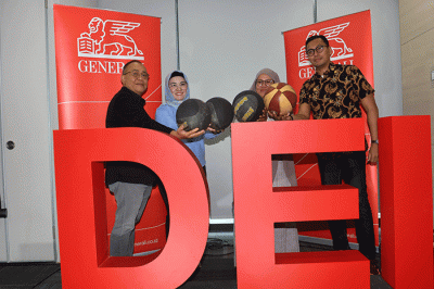 Talkshow dengan tema Embrace Equity di Jakarta, Rabu (15/3/2023).