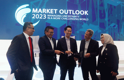 Market Outlook 2023 di Jakarta, Kamis (16/3/2023).
