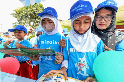 Salah satu tujuan dari Kampung Mizuiku adalah untuk menjadi destinasi pembelajaran Mizuiku Outdoor Class bagi anak-anak sekolah dasar.