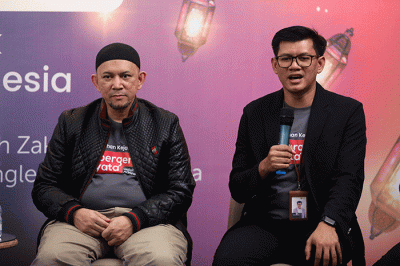 Konferensi Pers Ramadan Kejar Pahala #BergerakNyata Untuk Indonesia di Jakarta, Selasa (21/3/2023).