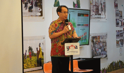 Penandatanganan kolaborasi Program Pembinaan UMKM antara Astra melalui YDBA dan Politeknik STMI Jakarta di Sunter, Jakarta Utara, Selasa (21/3/2023).