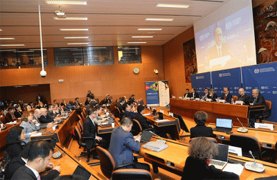 Pertemuan mitra pembangunan program unggulan global International Labour Organization (ILO).
