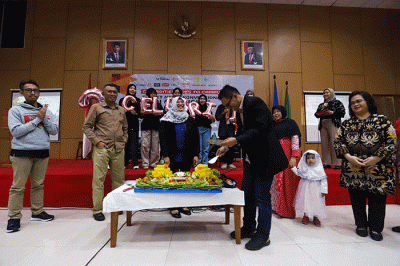 Celebrities.id Goes To Campus di Universitas Negeri Jakarta, Senin (27/3/2023).