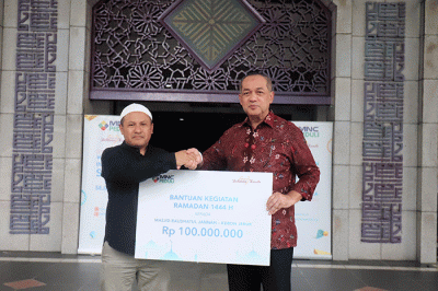 Di bulan Ramadan yang penuh berkah, MNC Group melalui MNC Peduli menebar kebaikan melalui bantuan Ramadan 1444 H kepada dua masjid.