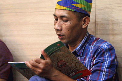Suasana khataman Al-Quran dan Pengajian Nuzulul Quran Ramadan 1444 H.