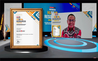 Indonesia Human Resources Awards 2023 secara daring, Kamis (30/3/2023).