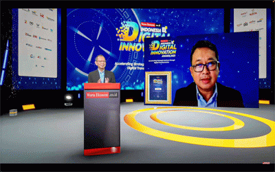 Indonesia Digital Innovation Awards secara daring, Kamis (30/3/2023).