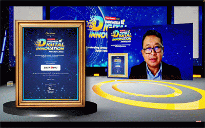 Indonesia Digital Innovation Awards secara daring, Kamis (30/3/2023).
