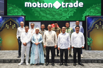 Puncak MNC Syariah Investment Festival 2023 di Main Hall Bursa Efek Indonesia, di Jakarta, Rabu (5/4/2023).