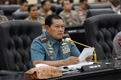 Rakor Lintas Sektoral tentang pengamanan Idul Fitri 1444 H Tahun 2023 yang dipimpin oleh Menko PMK Muhadjir Effendy di Rupatama.