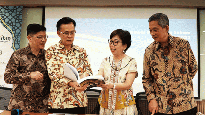 Rapat Umum Pemegang Saham Tahunan PT Trisula International Tbk  di Jakarta, Senin (10/4/2023).