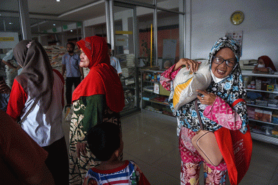 Setiap KPM akan mendapatkan bantuan pangan beras masing-masing sebanyak 10 Kg.