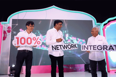 Indosat telah mencapai 100% dalam mengintegrasikan jaringannya dengan teknologi Multi Operator Core Network (MOCN).