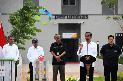 Peresmian Hunian Milenial Untuk Indonesia di Samesta Mahata Margonda, Depok, Jawa Barat.