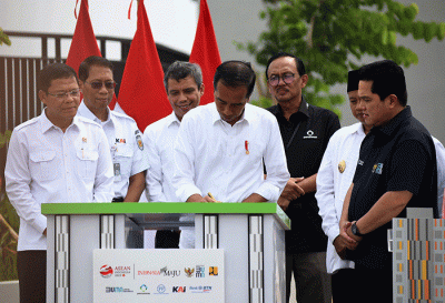 Peresmian Hunian Milenial Untuk Indonesia di Samesta Mahata Margonda, Depok, Jawa Barat.