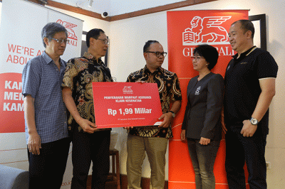 Pada kuartal I-2023 Generali Indonesia telah membayarkan klaim senilai Rp273 Miliar untuk lebih dari 61.000 kasus klaim.