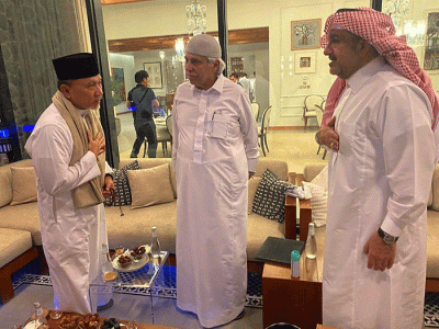 Menteri Perdagangan RI Zulkifli Hasan memenuhi undangan dari Minister of Trade and Investment atau Mendag Arab Saudi Dr. Majid Bin Abdullah Al-Qasabi.