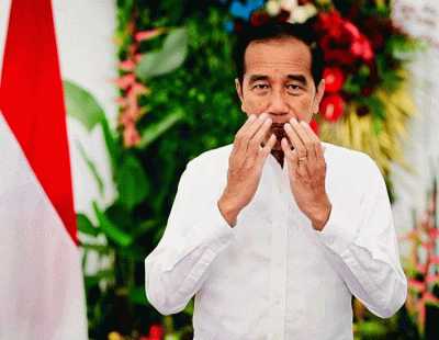 Presiden Jokowi memberikan keterangannya di Istana Kepresidenan Bogor, yang ditayangkan pada kanal YouTube Sekretariat Presiden, Rabu (19/4/2023).