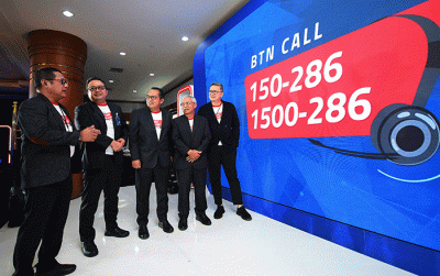Peluncuran nomor baru BTN Call di Jakarta, Rabu (3/5/2023).
