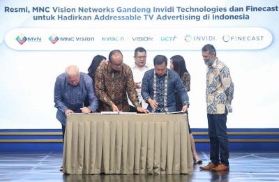 K-Vision resmi bekerja sama dengan INVIDI Technologies Corporation dan Finecast untuk menghadirkan solusi Addressable TV Advertising di Indonesia.