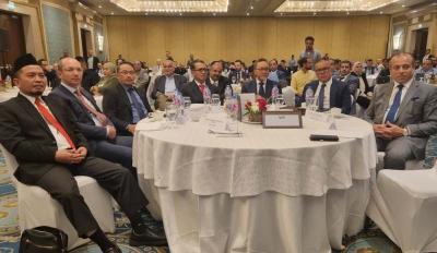 Menteri Perdagangan (Mendag) Zulkifli Hasan menghadiri acara Forum Bisnis Indonesia-Mesir di Kairo, Mesir, Minggu (14/5/2023).