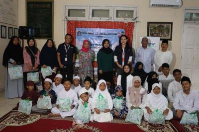 PT MNC Vision Network TBK bersama MNC Peduli menyerahkan bantuan sembako kepada Yayasan Esa Sasana Surya.