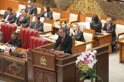 DPR mengesahkan Slamet Eddy Purnomo menjadi Anggota BPK terpilih periode 2023- 2028