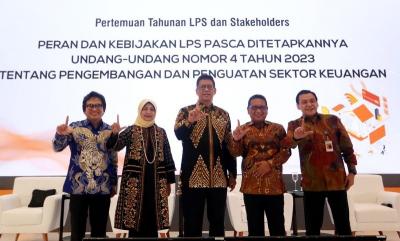 LPS menyambut baik Undang-Undang Nomor 4 tahun 2023 tentang Pengembangan dan Penguatan Sektor Keuangan (UU P2SK)