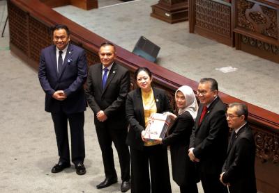 BPK serahkan Ikhtisar Hasil Pemeriksaan Semester (IHPS) tahun 2022 dan Laporan Hasil Pemeriksaan (LHP) semester II tahun 2022.