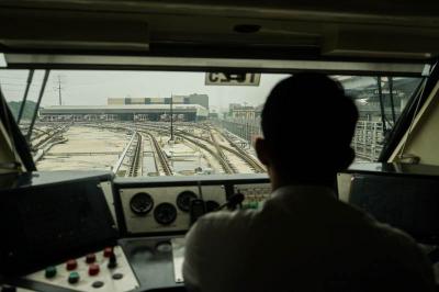 PT KAI (Persero) melakukan uji coba LRT Jabodebek bersama awak media jelang uji coba terbatas untuk masyarakat pada 12 Juli 2023 mendatang.