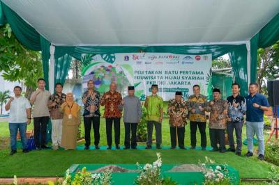 Bank DKI melalui Unit Usaha Syariah Bank DKI mewujudkan Green Economy melalui pengembangan Eduwisata Hijau Syariah di bumi PKP DKI Jakarta.