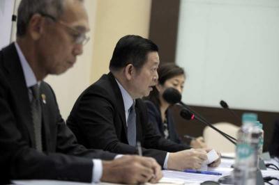 Sekjen ASEAN Kao Kim Hourn melakukan dialog dengan FJCCIA membahas pengembangan SDM.