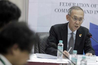 Sekjen ASEAN Kao Kim Hourn melakukan dialog dengan FJCCIA membahas pengembangan SDM.