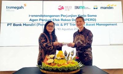 Bank Mandiri menghadirkan tiga reksa dana pilihan dari Trimegah yang dapat diakses melalui fitur Livin' Investasi di SuperApp Livin' By Mandiri.