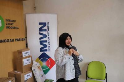 MNC Vision Networks bersama MNC Peduli memberikan bantuan berupa kebutuhan sehari-hari di Rumah Singgah Pasien, Inisiatif Zakat Indonesia (Izi), Jakarta.