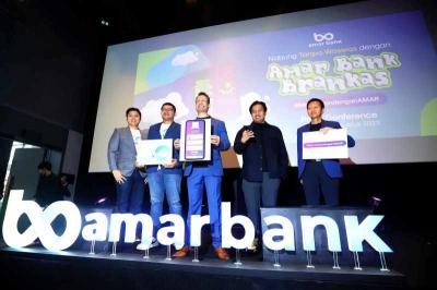 PT Bank Amar Indonesia Tbk meluncurkan fitur tabungan Brankas di aplikasi Amar Bank, sebuah mobile-only intelligent bank.