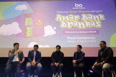 PT Bank Amar Indonesia Tbk meluncurkan fitur tabungan Brankas di aplikasi Amar Bank, sebuah mobile-only intelligent bank.