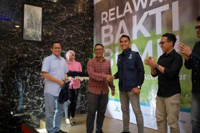 PT Bank Syariah Indonesia Tbk (BRIS) berkolaborasi dengan Relawan Bakti BUMN bersiap untuk menuntaskan misi sosial dan lingkungan di Meunasah Asan, Aceh Timur.