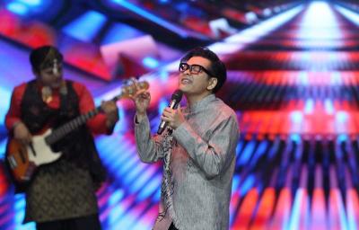 Sejumlah artis papan atas Indonesia turut memeriahkan acara peluncuran iNews Media Group, di Jakarta Concert Hall, Kamis (31/8/2023).