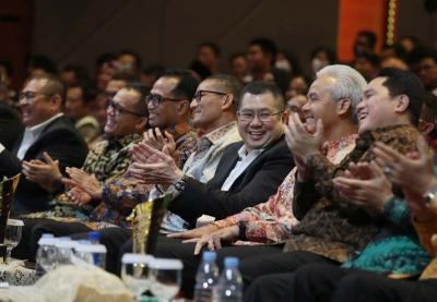 iNews Media Group resmi diluncurkan, di Jakarta, Kamis (31/8/2023).