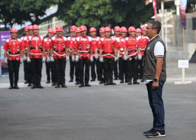 Jelang KTT ke-43 ASEAN di Jakarta, Telkom menggelar Apel Kesiapan Kerja untuk memastikan kesiapan infrastruktur jaringan dan layanan.